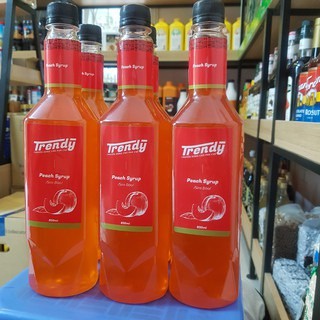 Siro Trendy Các Hương Chai 830ml - Pha Trà Sữa, Tra Chanh Cốt Rẻ
