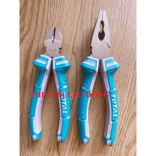 Bộ 2 Kìm cắt 160mm,Kềm răng 7" Total THT130606PTHT110706P