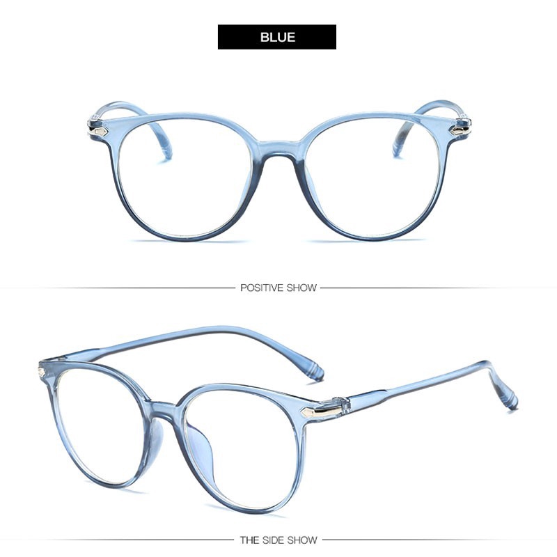 Gọng kính tròn kiểu vintage cho unisex