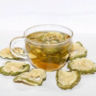 1kg Khổ qua thái lát sấy khô, mướp đắng thái lát sấy khô