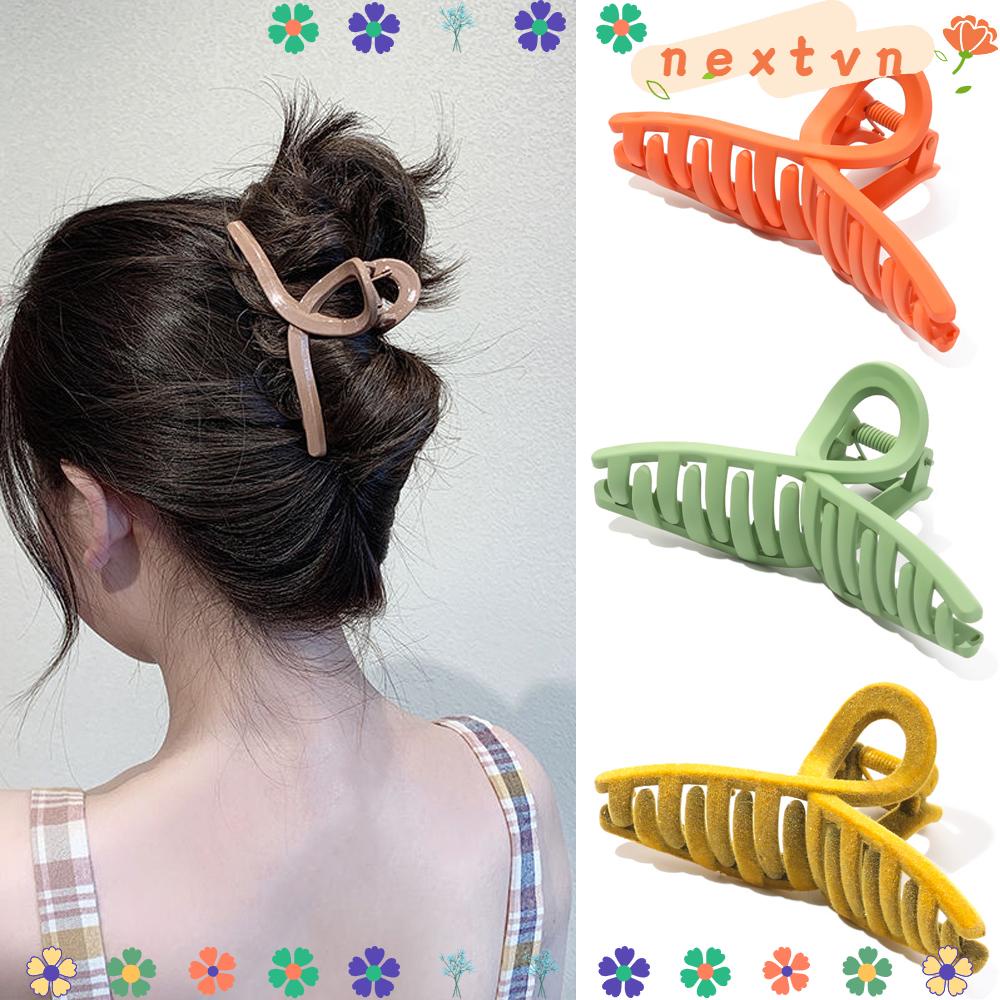 Kẹp Tóc Càng Cua Chống Trượt Thời Trang Cho Phụ Nữ