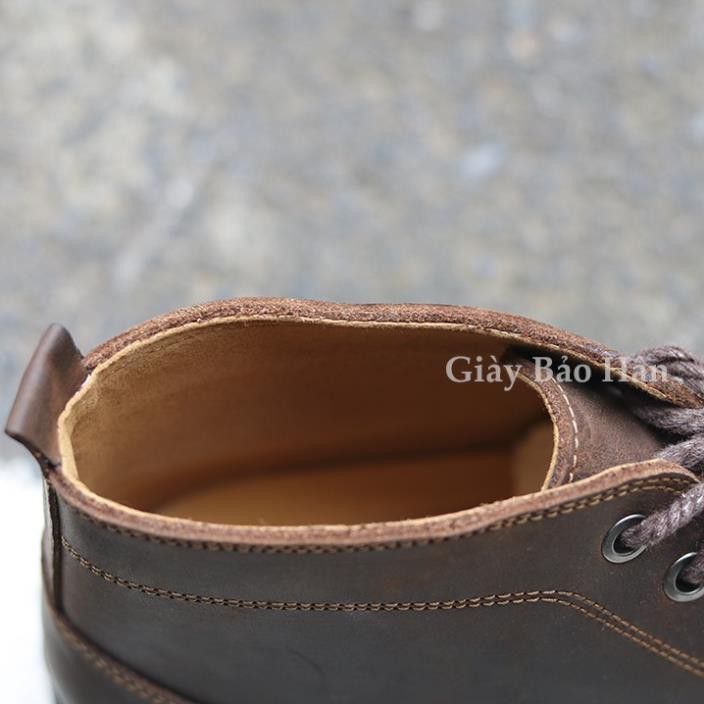 Giày Nam Cổ Cao Da Bò Đế Khâu, Mã CC02 -o97 ! ' : | BigBuy360 - bigbuy360.vn