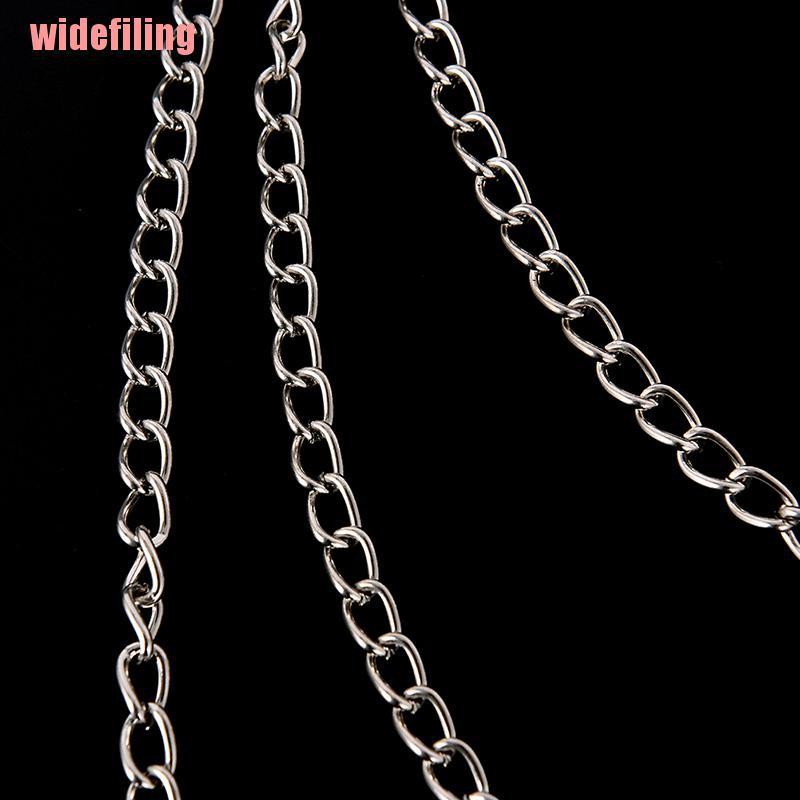 Dây Chuyền Mắt Xích 3 Lớp Phong Cách Hiphop Độc Đáo