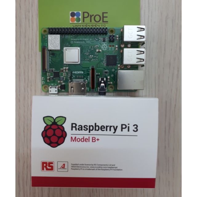 Máy Tính Raspberry Pi 3 Model B+ Made In UK, Bảo Hành Chính Hãng 01 Năm | BigBuy360 - bigbuy360.vn