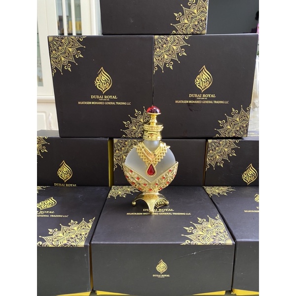 SALE SẬP SÀN Tinh dầu nước hoa Dubai Royal set mini 5 lọ 2ml, 17ml | Thế Giới Skin Care