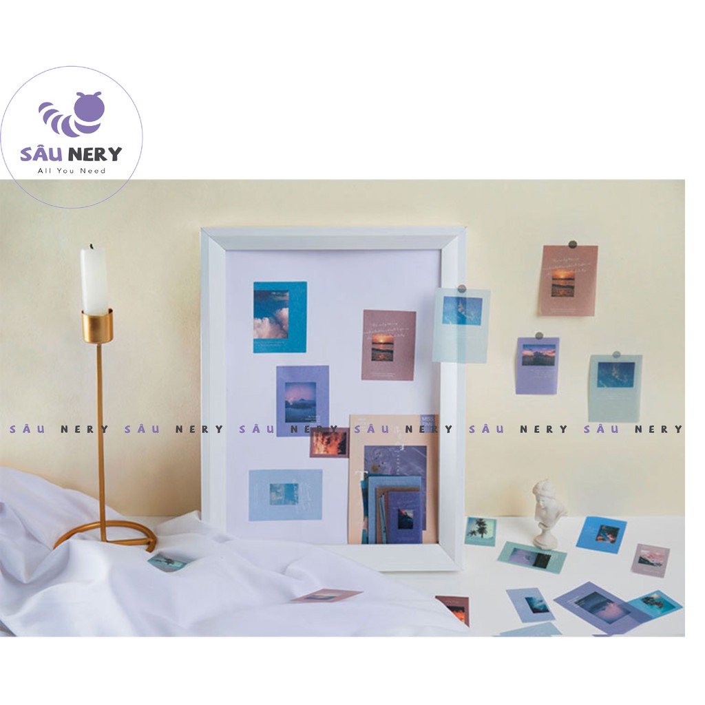 [SALE XẢ HÀNG] Sâu Nery - SN52 - Set 40 miếng dán Sticker decor trang trí MISS TIME | BigBuy360 - bigbuy360.vn