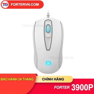 Chuột forter có dây 3900P - trắng