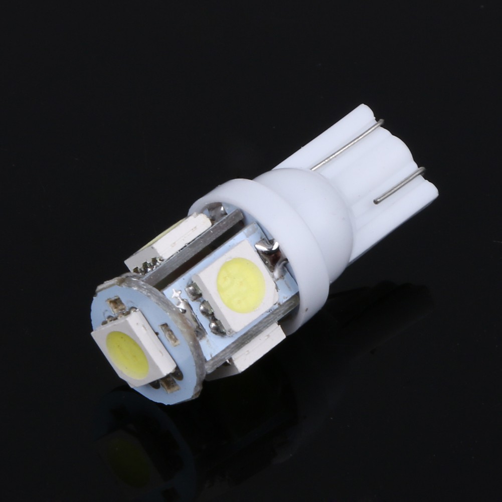 Bóng đèn soi biển số T10 5050 5SMD chuyên dùng cho xe ô tô