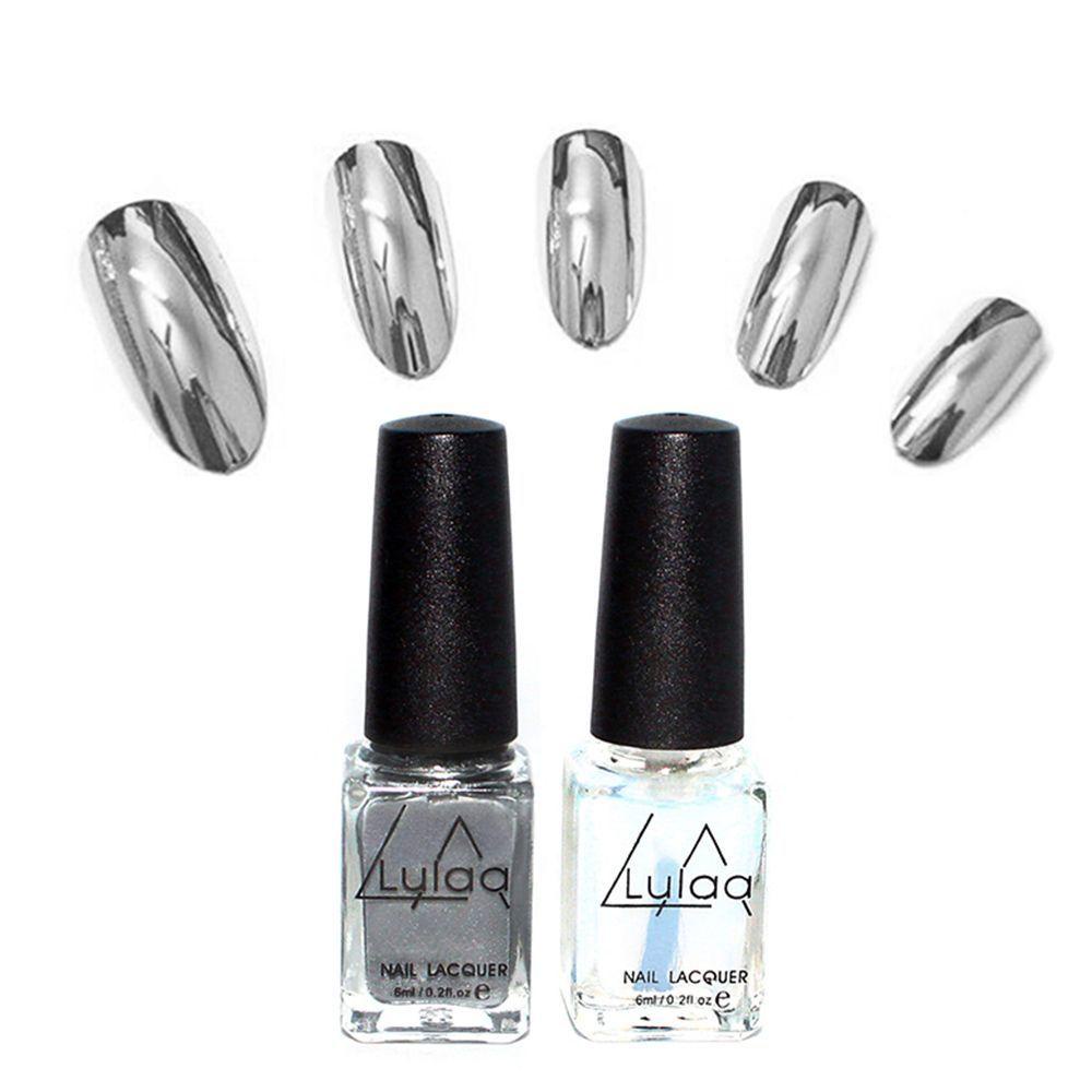 Sơn Móng Tay Tạo Hiệu Ứng Ánh Kim Thời Trang