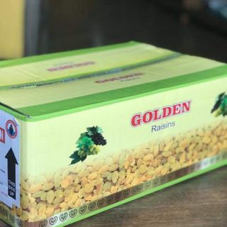 1 thùng 10kg nho vàng raisin ấn độ