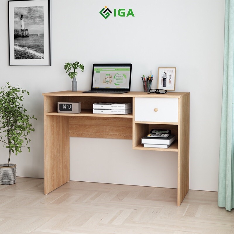 bàn học sinh có ngăn kéo và có hộc để đồ , bàn làm việc GP230.31