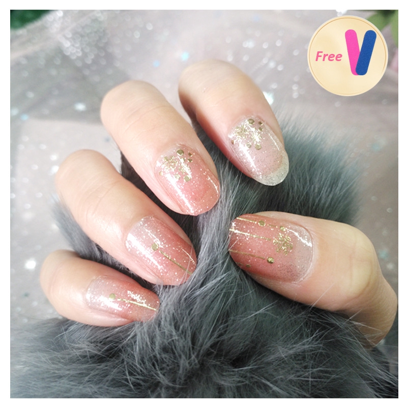 Bộ 12 miếng dán móng tay 3D DIY thời trang WSZ041-060