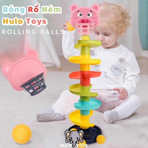 Đồ Chơi Thả Bóng Rổ Hình Động Vật Dễ Thương Hulo Toys - Đồ Chơi Trẻ Em, Đồ Chơi Thông Minh Vận Động Phát Triển Thể Chất