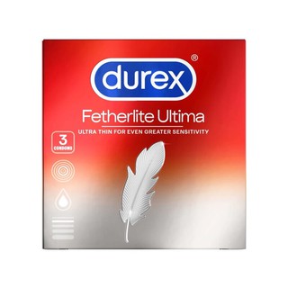 [SIÊU RẺ] BAO CAO SU DUREX FETHERLITE ULTIMA - 3 bao