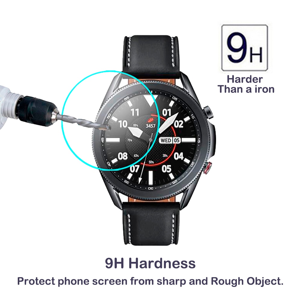 3 Miếng Dán Cường Lực 9h Hd Cho Đồng Hồ Thông Minh Samsung Galaxy Watch 3 41 45mm