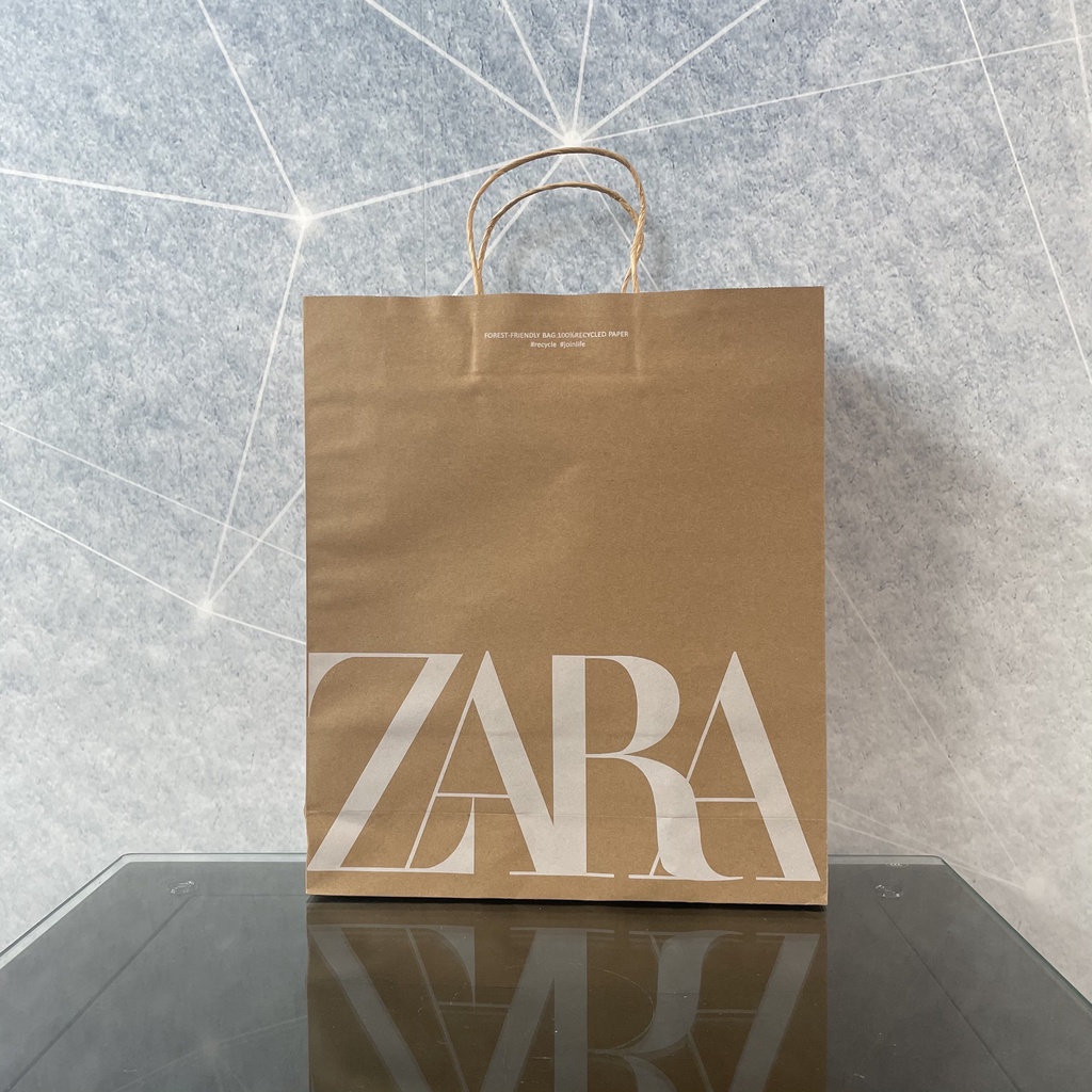 Túi Giấy Đựng Quà ZARA 3 Kích Cỡ Tiện Lợi