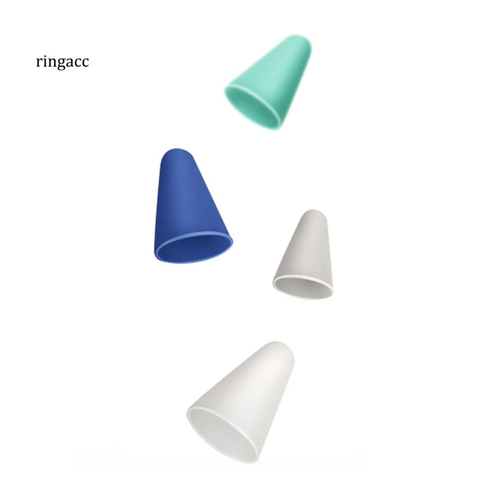 Bộ 4/8 nắp bọc ngòi bút cảm ứng stylus mềm mịn cho Apple Pencil 1/2