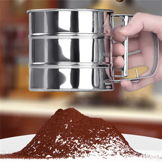 Cốc Rây Bột Bằng Thép Không Gỉ