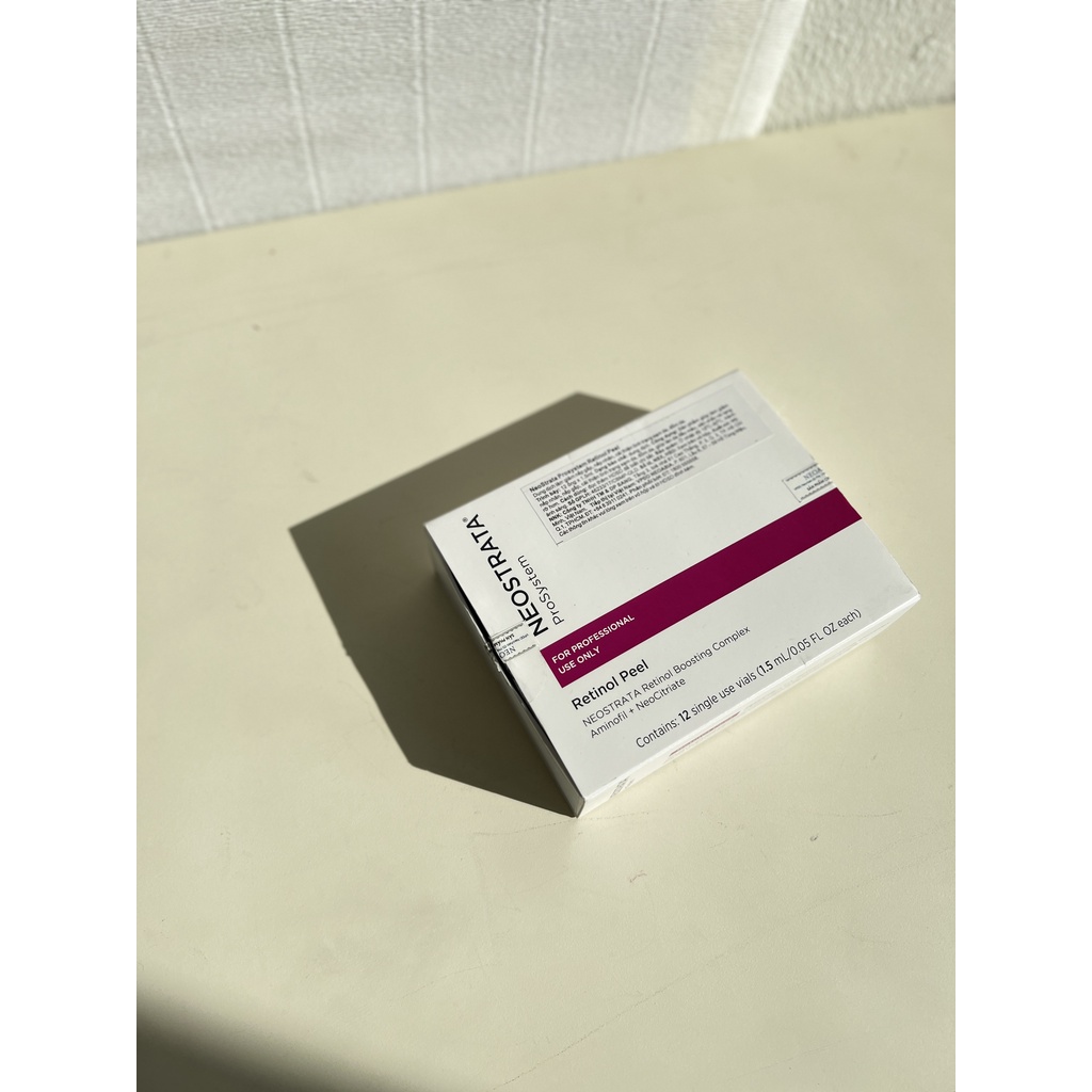 Peel da tại nhà NEOSTRATA ProSystem Retinol Peel cải thiện nền da mụn, sạm, lão hoá