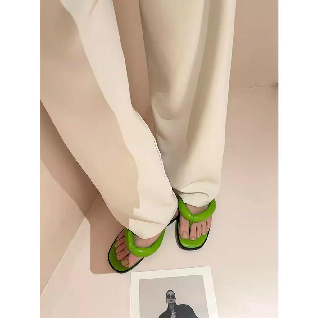 Dép Xỏ Ngón Đế Bằng Thời Trang Đi Biển Mùa Hè 2023 Cho Nữ