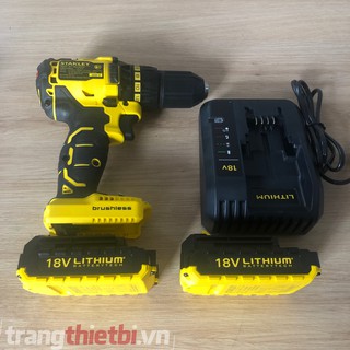 Máy khoan pin 18V/2Ah Stanley SBD201D2K-B1