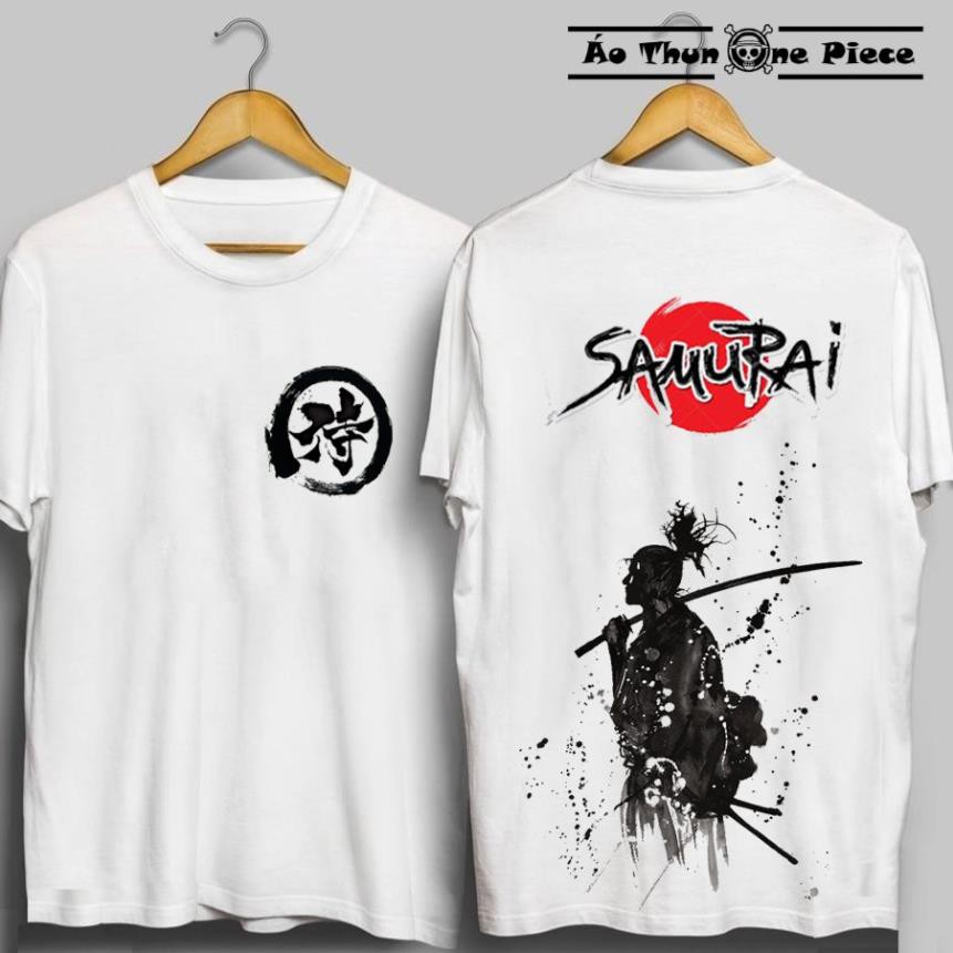 ⚡️FREESHIP⚡️Áo Thun In Samurai 2 Mặt Cực Đẹp, Cực Ngầu - Áo Thun Samurai
