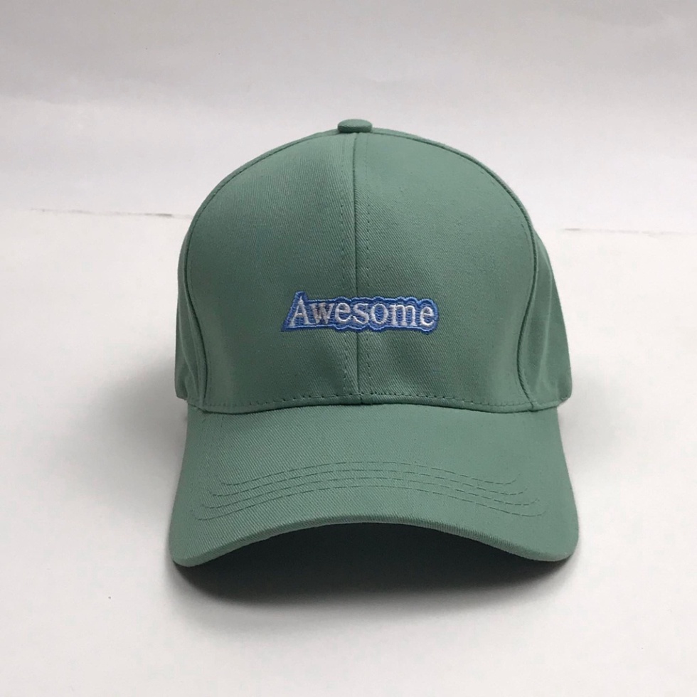 Mũ lưỡi trai thêu hình chữ Awesome Nón kết chất kaki cao cấp form unisex nam nữ K31 MN