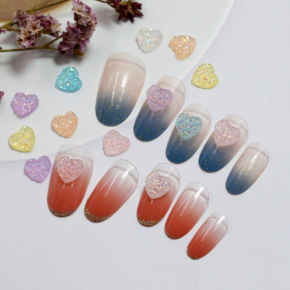 Phụ Kiện Trang Trí Móng Tay 3D Thay Đổi Màu Sắc Dành Cho Nữ