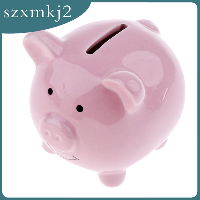 Ống Heo Tiết Kiệm Tiền Xu Bằng Gốm szxmkj2