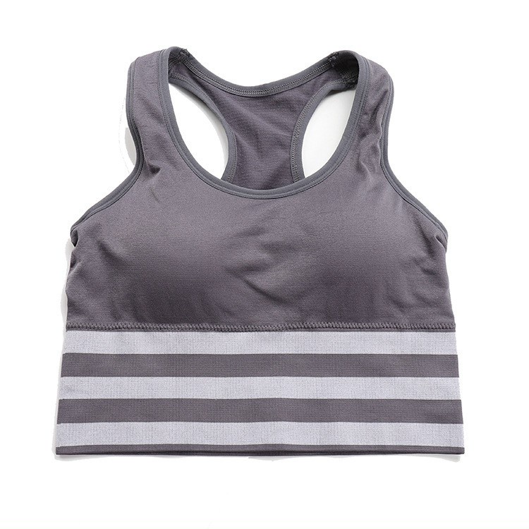 ÁO BRA THỂ THAO  -Tập gym, yoga, aerobic kẻ ngang thời trang ms1314