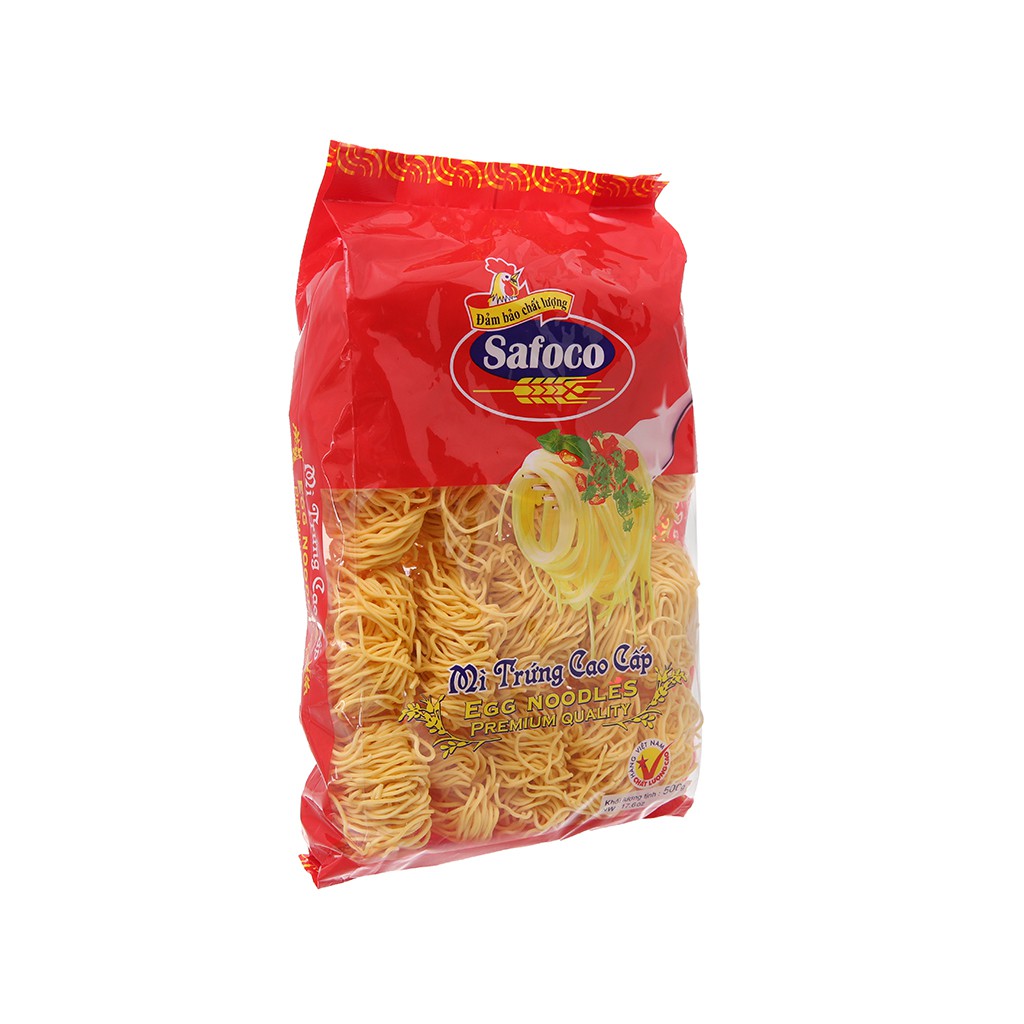 Mì trứng  Safoco gói 500g