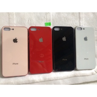 Ốp lưng kính viền mềm iPhone 7/8 plus