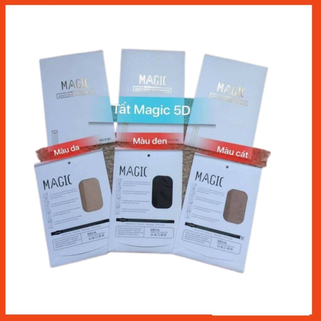 Quần Tất Magic 5D Siêu Mỏng, Siêu Trong