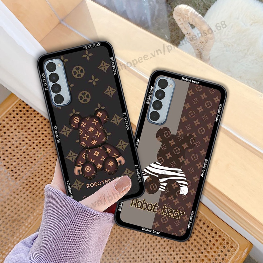 Ốp lưng điện thoại Oppo Reno4 /  Reno4 Pro / Reno 4 in hình gấu bear, kaws, doremon thời trang, ốp lưng cao cấp chất lượ