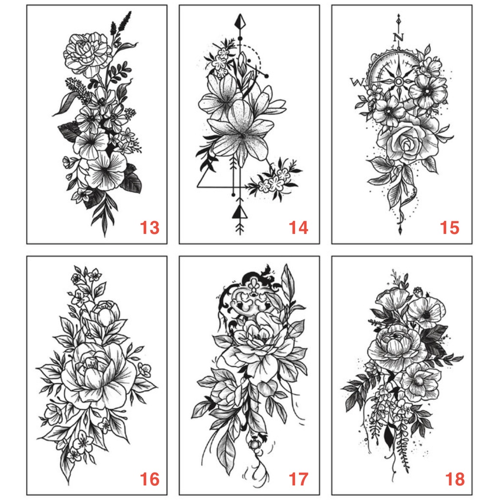 Hình xăm dán chống nước, Hình Xăm Tattoo Cao Cấp