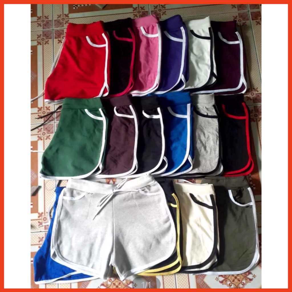 Quần đùi nữ/ quần short nữ thun 1 viền 2 bên hông chất cotton mềm mịn, trẻ trung, năng động 38kg-55kg