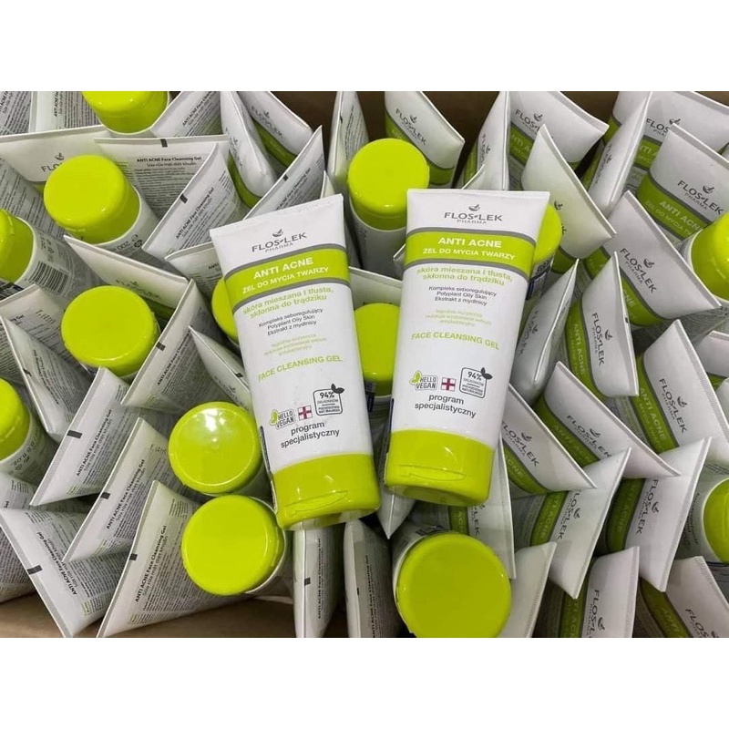 Sữa Rửa Mặt Floslek dạng Gel giảm nhờn mụn Anti- Ance 125ml 200ml (sẵn- chính nghạch) | BigBuy360 - bigbuy360.vn