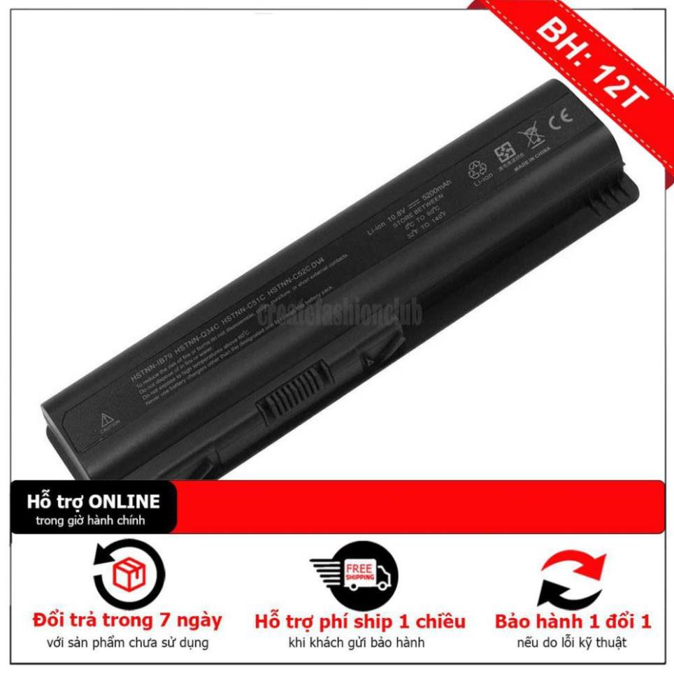 Pin laptop HP DV6-100,DV6-2000,CQ50,CQ71,CQ51 CQ61,CQ41,CQ70, CQ60 ,dv2004TU,DV5-1000,dv4-2000, (6 CELL)