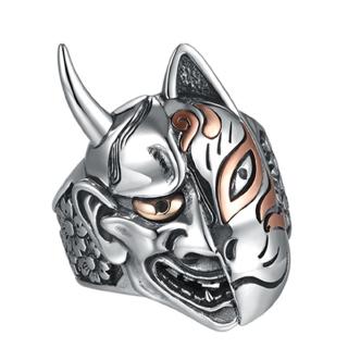Nhẫn Hình Đầu Lâu Phong Cách Gothic Thời Trang Size US 7-14