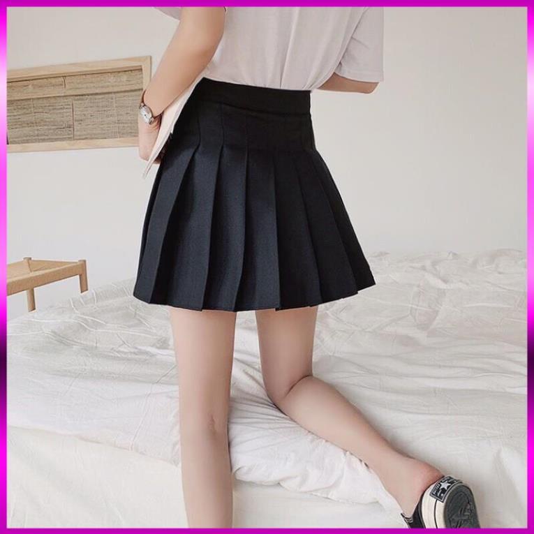 [Xả Kho 3 Ngày] CHÂN VÁY XẾP LY MÀU ĐEN SIÊU ĐẸP -CHÂN VÁY XẾP PLY XUẤT KHẨU | BigBuy360 - bigbuy360.vn