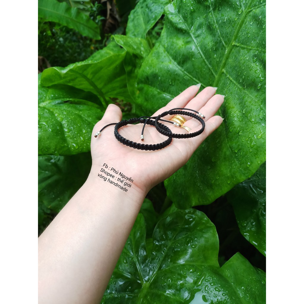 Vòng Đôi Đan Chắc Chắn Tuyệt Đẹp ( Ghi chú size cổ tay )