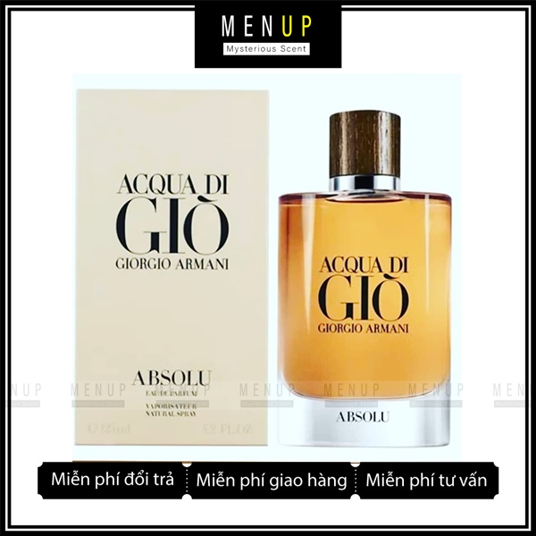 Nước hoa nam Giogio Armani Acqua Di Gio (pour homme, absolu, profumo, profondo) full size | BigBuy360 - bigbuy360.vn
