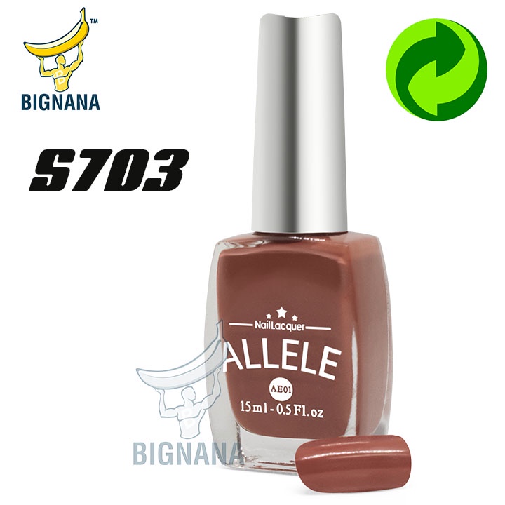 Các Tông Da Ruốc, Socola, Nâu, Mẫu Mới Sơn Móng Tay Allele - AE01 Chai 15ml An Toàn, Màu Sắc Đa Dạng