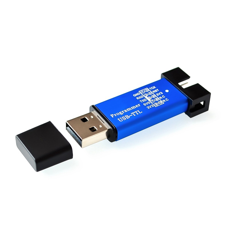 Automatic STC Download Line MCU Programmer USB to TTL Free Manual Cold Start STCISP Fully Isolated