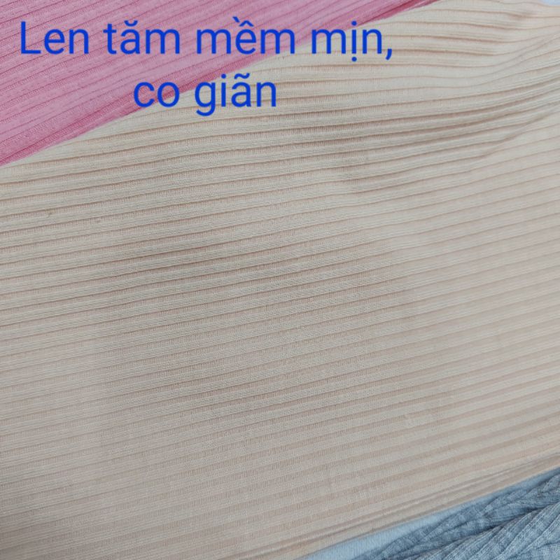 Quần len tăm có túi cho bé trai, bé gái 7-18 kg