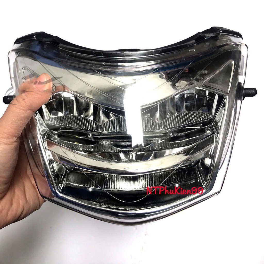 Đèn Pha Đủ Màu Lắp Cho Các Dòng Xe Wave 50cc-100-110