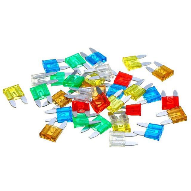 Bộ cầu chì trung cho ô tô 5A 10A 15A 20A 25A 30A.