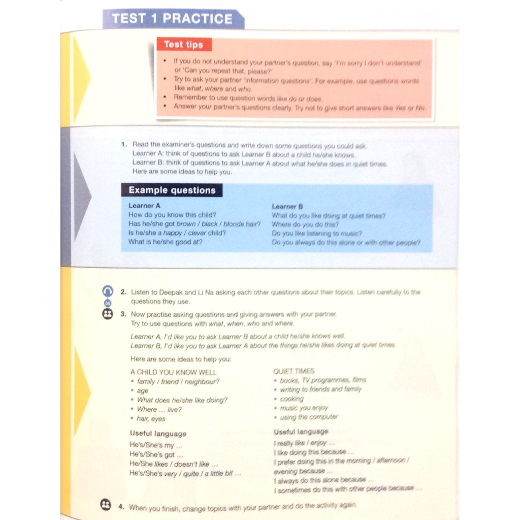 Sách - IELTS Life Skills Official Cam Test Practice A1 SB with Answers