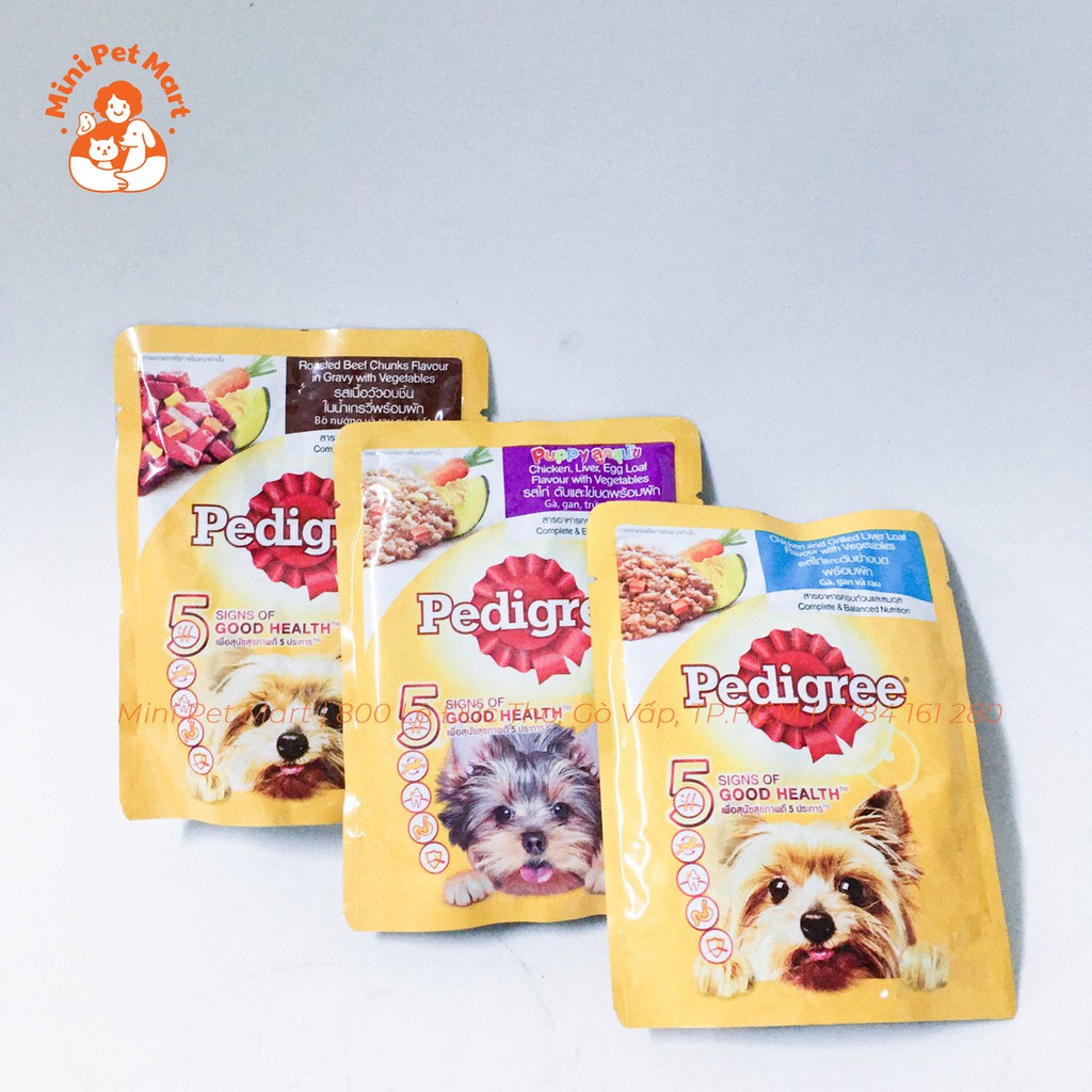 Sốt hỗn hợp cho chó trưởng thành PEDIGREE - gói 80g