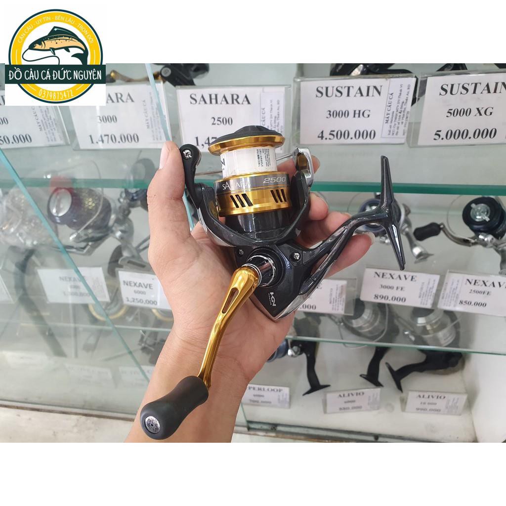 [HÀNG CÔNG TY] Máy câu cá chính hãng SHIMANO SAHARA tùy chọn size 2500 3000 4000 5000 -ĐỒ CÂU CÁ ĐỨC NGUYÊN